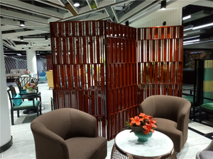 Hotel wood partition screens with high quality 