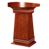 Wholesale Customize Sized Hotel Furniture Wood Counter Reception Desk 