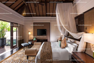 Southeast Asian Style Resort Hotel Furniture Bedroom Furniture