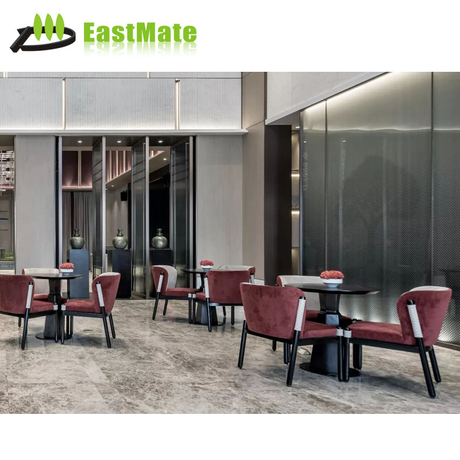 2020 new design solid wood dining tables for high class hotel