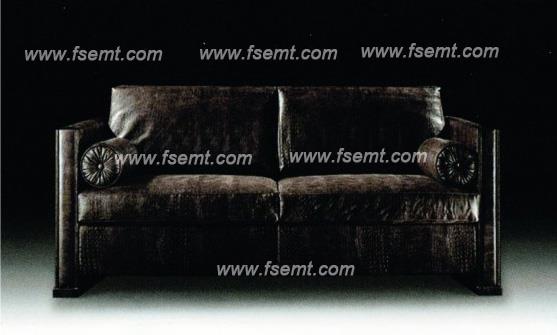 Modern Leather Sofa, Italian Hotel Leather Sofa Set