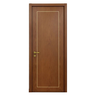 EU standard engineering project solid wood interior doors hotel doors room flats fireproof internal walnut doors for house