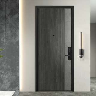 Hot Sale simple home room Internal mdf Door Design Interior Solid Wood hotel waterproof doors